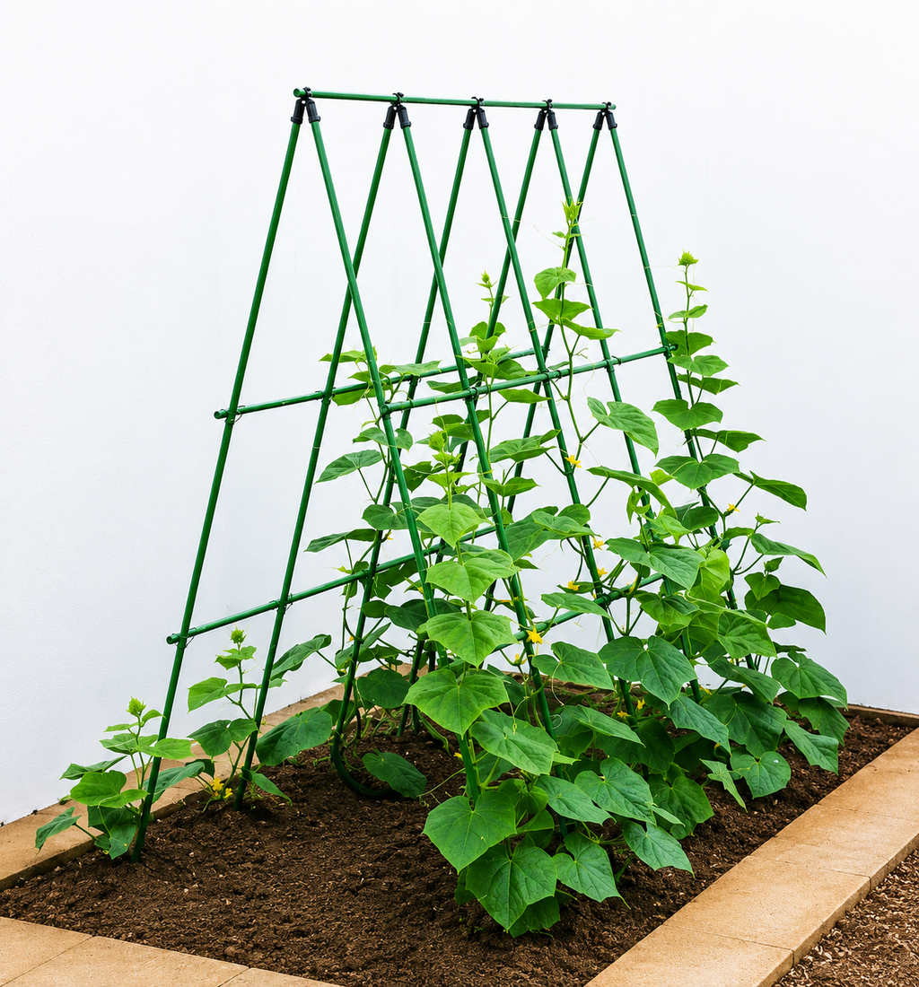 Horizontal Steel Vegetable Frame - 120cm wide x 120cm Tall